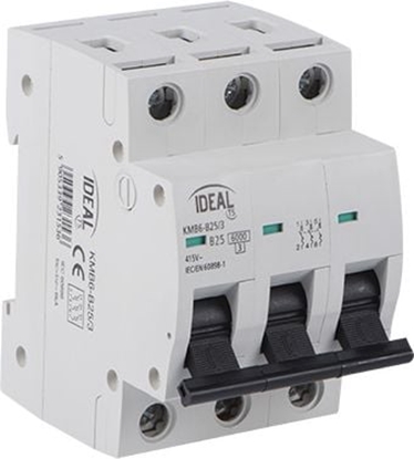 Изображение Kanlux Wycznik nadprdowy 3P C 63A AC (23166)