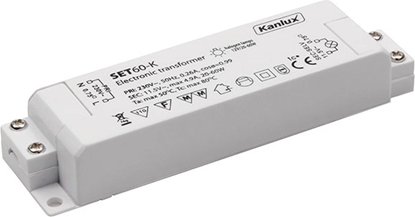Изображение Kanlux Zasilacz halogenowy 20-60W 240V 11.5V SET60-K (01425)