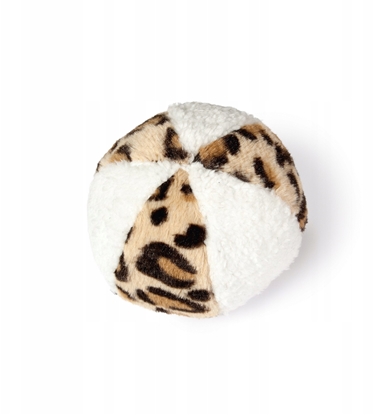 Picture of KARLIE Pika dla psa biaa, wzór ctki, pluszowa, 11cm