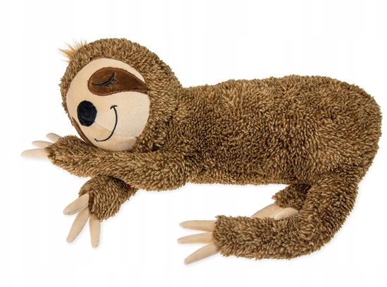 Picture of KARLIE Zabawka dla psa leniwiec brzowy pluszowy 55X25X10cm