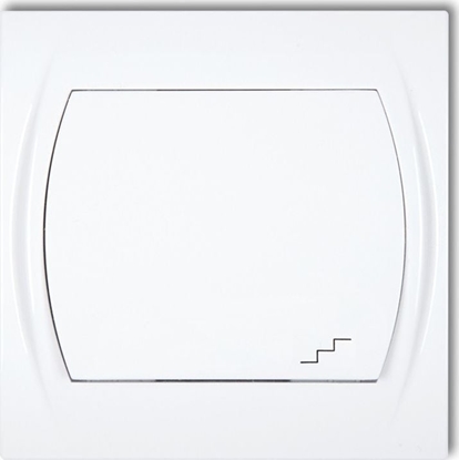 Picture of Karlik Logo cznik schodowy podwietlany biay (LWP-3L)