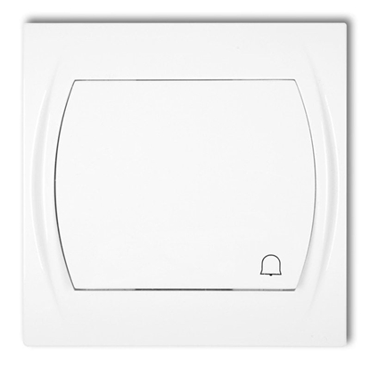 Attēls no Karlik Logo przycisk dzwonek podwietlany biay (LWP-4L)