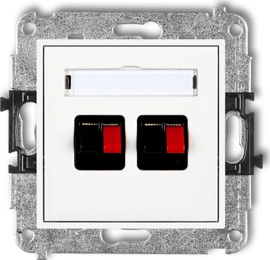 Picture of Karlik MINI Gniazdo gonikowe podwójne biae MGG-2
