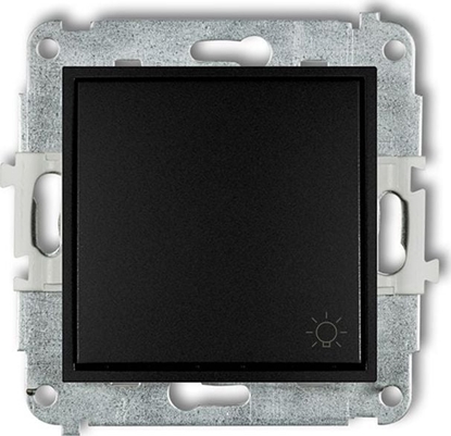 Picture of Karlik MINI Przycisk /wiato/ czarny mat 12MWP-5