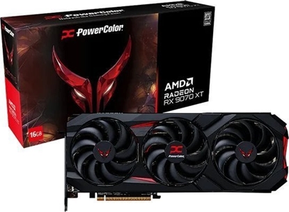 Picture of Karta graficzna POWERCOLOR Red Devil Radeon RX 9070 XT 16GB GDDR6 (RX9070XT 16G-E/OC)