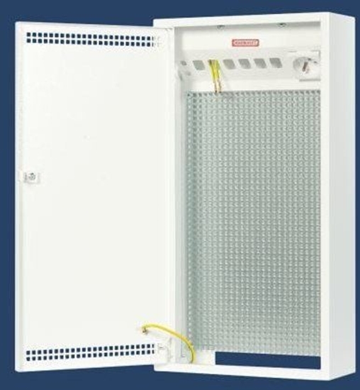 Изображение Karwasz Rozdzielnica natynkowa MRN-2. Patch panel, gniazdo 250v 2P+Z, pyta montaowa perforowana 255X480X100 (MRN-2)
