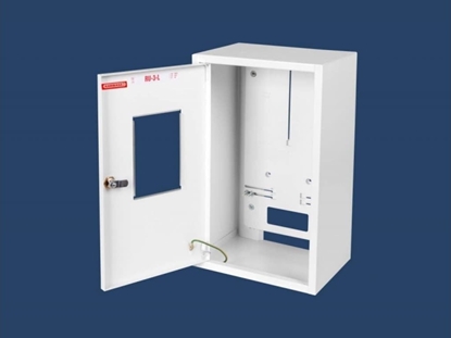 Изображение Karwasz Szafka licznikowa natynkowa/podtynkowa (uniwersalna) 3-licznikowa 3-fazowe IP30 115mm RU-3L Z O/E