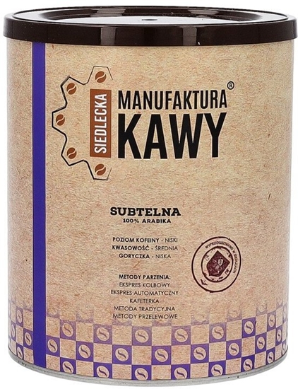 Picture of Kawa mielona Siedlecka Manufaktura Kawy Kawa mielona SMK Subtelna mieszanka 250g