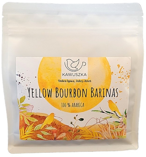 Picture of Kawa ziarnista Kawuszka Kawa ziarnista Brazylia Yellow Bourbon Barinas PRZELEW 250g