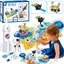 Picture of Klocki konstrukcyjne puzzle trybiki edukacyjne kosmos
