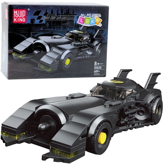 Picture of Klocki Konstrukcyjne Samochód Wycigowy Superbohatera Czarny 409 el.
