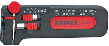 Изображение Knipex 12 80 100 SB, 34 g, Grey, Red