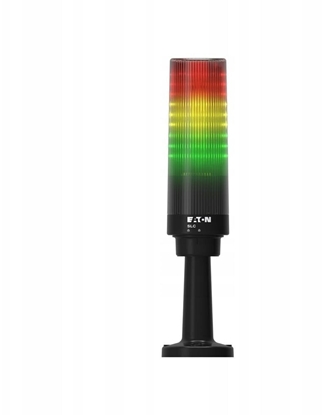 Attēls no Kolumna sygnalizacyjna, kompaktowa SLC, 24VAC/DC, RYG, rura 100mm SLC-100-RYG-24UC EP-400194