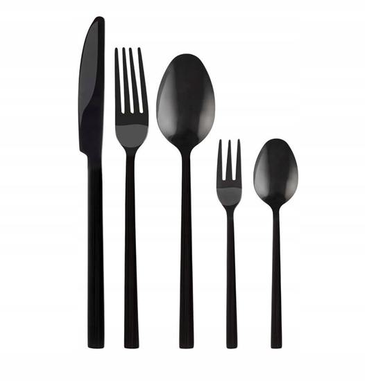 Picture of KOMPLET SZTUCÓW PIANO BLACK 24 SZTUKI W PUDEKU 29491