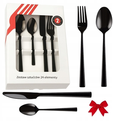 Picture of KOMPLET SZTUCÓW PIANO SHINY BLACK 24 SZTUKI W PUDEKU 1968