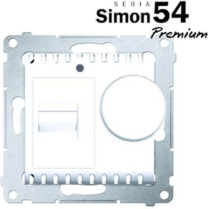Изображение Kontakt-Simon 54 Regulator temperatury z czujnikiem wewntrznym zoty mat (DRT10W.02/44)
