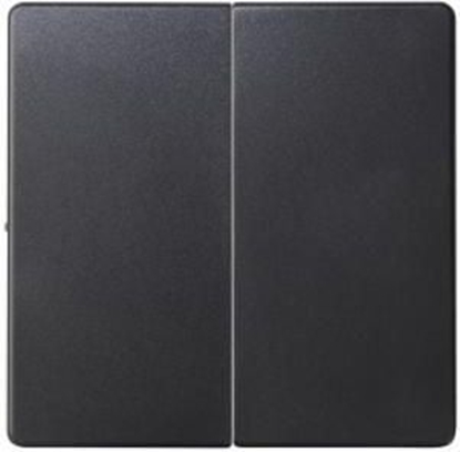 Attēls no Kontakt-Simon 82 Klawisz podwójny cznika wiecznikowego, grafit (82026-38)