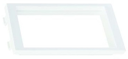 Attēls no Kontakt-Simon Adapter CIMA na 2 gniazda bezrubowe K45 45x45mm biay S44/9