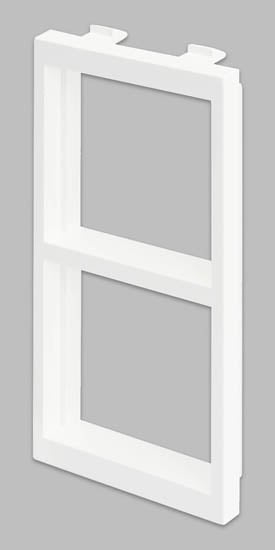 Picture of Kontakt-Simon Adapter CIMA na 2 moduy K45 45x45mm biay S66/9