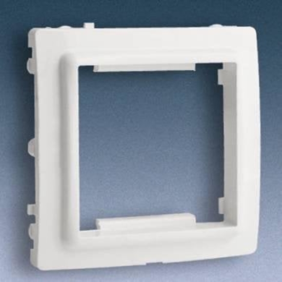 Picture of Kontakt-Simon Adapter na osprzt Basic45x45mm biay BMA45M/11