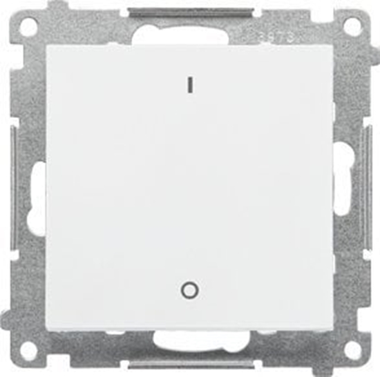 Изображение Kontakt-Simon cznik dwubiegunowy Kontakt-Simon 55 TW2.01/111 modu 10 AX, 250V~, szybkozcza biay mat