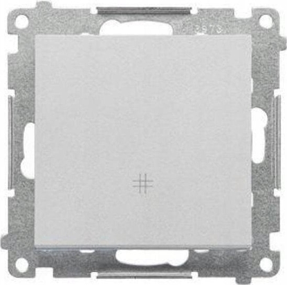 Изображение Kontakt-Simon cznik krzyowy Kontakt-Simon 55 TW7.01/143 modu 10 AX, 250V~, szybkozcza aluminium mat