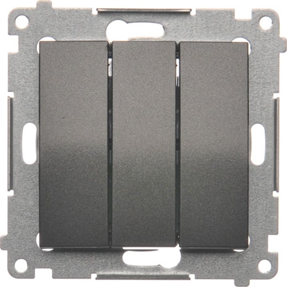 Изображение Kontakt-Simon cznik potrójny Simon 54 antracyt (DW31.01/48)