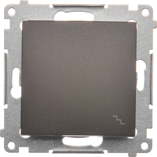 Picture of Kontakt-Simon cznik schodowy 16AX 250V zaciski rubowe brz mat metalizowany (DW6A.01/46)