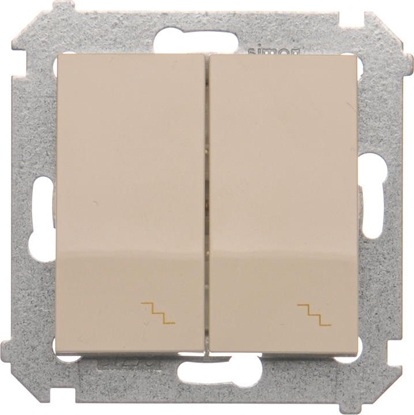 Attēls no Kontakt-Simon cznik schodowy podwójny kremowy - DW6/2.01/41