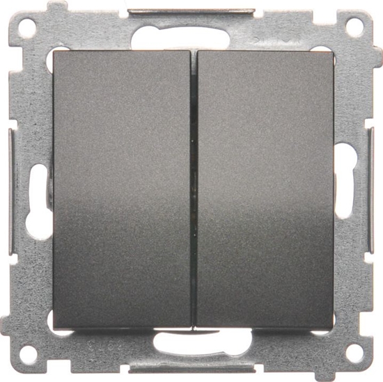 Picture of Kontakt-Simon cznik wiecznikowy antracyt - DW5.01/48