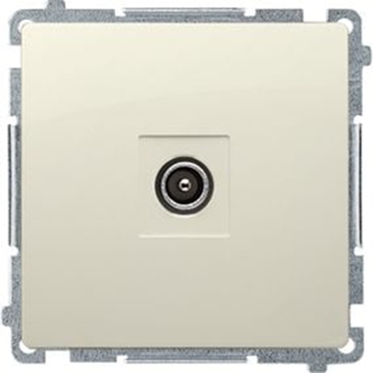 Изображение Kontakt-Simon Gniazdo antenowe Simon Basic RTV kocowe beowy (BMAK3.01/12)