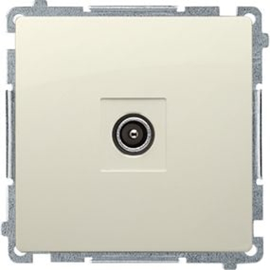 Изображение Kontakt-Simon Gniazdo antenowe Simon Basic RTV kocowe beowy (BMAK3.01/12)