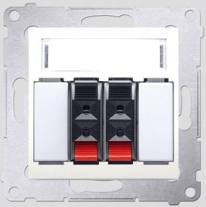 Attēls no Kontakt-Simon Gniazdo gonikowe SIMON54 podwójne kremowe - DGL32.01/41