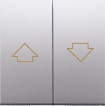 Изображение Kontakt-Simon Klawisz do przycisku aluzjowego Simon 54 srebrny (DKZP1/43)