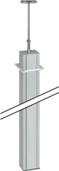 Изображение Kontakt-Simon Kolumna ALK jednostronna anodyzowane aluminium (ALK1100/8)
