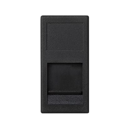 Изображение Kontakt-Simon Plakietka teleinformatyczna K45 pojedyncza paska grafit (KA76/14)