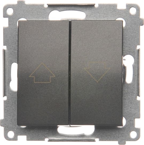 Изображение Kontakt-Simon Przycisk aluzjowy antracyt - DZP1.01/48