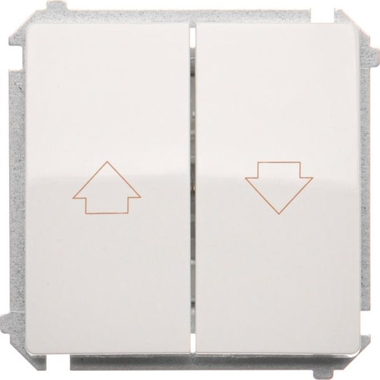 Изображение Kontakt-Simon Przycisk aluzjowy biay - BMZ1.01/11