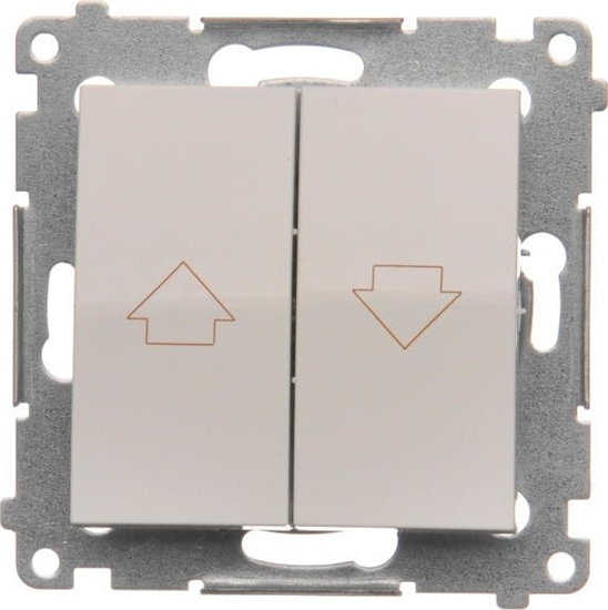 Изображение Kontakt-Simon Przycisk aluzjowy biay - DZP1.01/11