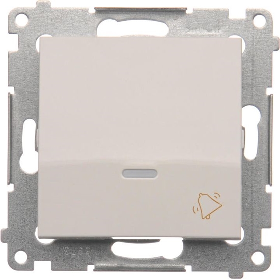 Изображение Kontakt-Simon Przycisk dzwonek podwietlany biay - DD1L.01/11