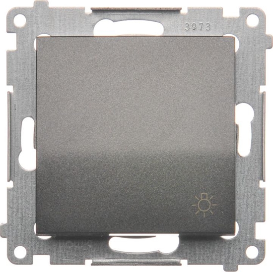 Изображение Kontakt-Simon Przycisk wiato antracyt - DS1.01/48