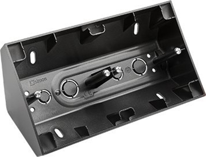 Изображение Kontakt-Simon Puszka natynkowa narona 2-krotna PREMIUM czarny mat (DPNR2/49)