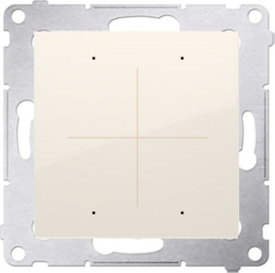 Изображение Kontakt-Simon Simon 54 GO Kontroler przyciskowy 30 akcji do obsugi sterow. sterowany smartfonem WiFi 230V (modu) kremowy DEK1W.01/41
