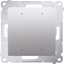 Picture of Kontakt-Simon Simon 54 GO Kontroler przyciskowy 30 akcji do obsugi sterow. sterowany smartfonem WiFi 230V (modu) srebrny mat DEK1W.01/43