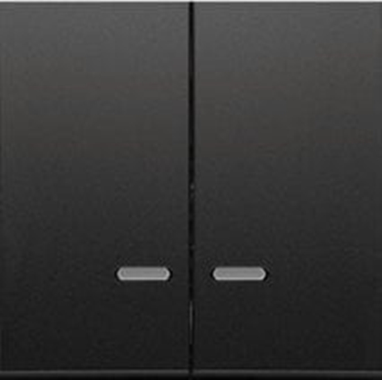 Изображение Kontakt-Simon Simon 54 Klawisze z oczkiem do mechanizmów: SW5M SP2M czarny mat DKW5L/49