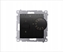 Изображение Kontakt-Simon Simon 54 Regulator temperatury z czujnikiem wewntrznym (modu) 16(2) A 230V monta na wkrty czarny mat DRT10W.02/49