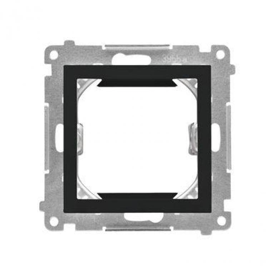 Изображение Kontakt-Simon Simon 55 Adapter przeciówka na osprzt standardu 45 45 mm Czarny mat TA45.01/149