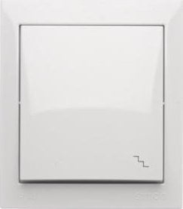Изображение Kontakt-Simon Simon Aquaclick cznik schodowy, 16 AX, 250 V biay ACW6A/11