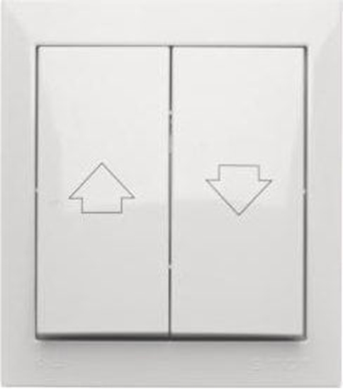 Изображение Kontakt-Simon Simon Aquaclick Przycisk aluzjowy 10 AX, 250 V biay ACZ1/11