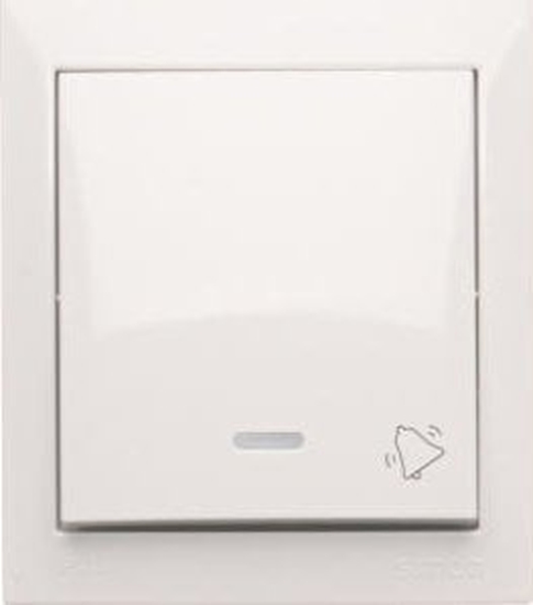 Picture of Kontakt-Simon Simon Aquaclick Przycisk dzwonek z podwietleniem, 10 AX, 250 V biay ACD1L/11